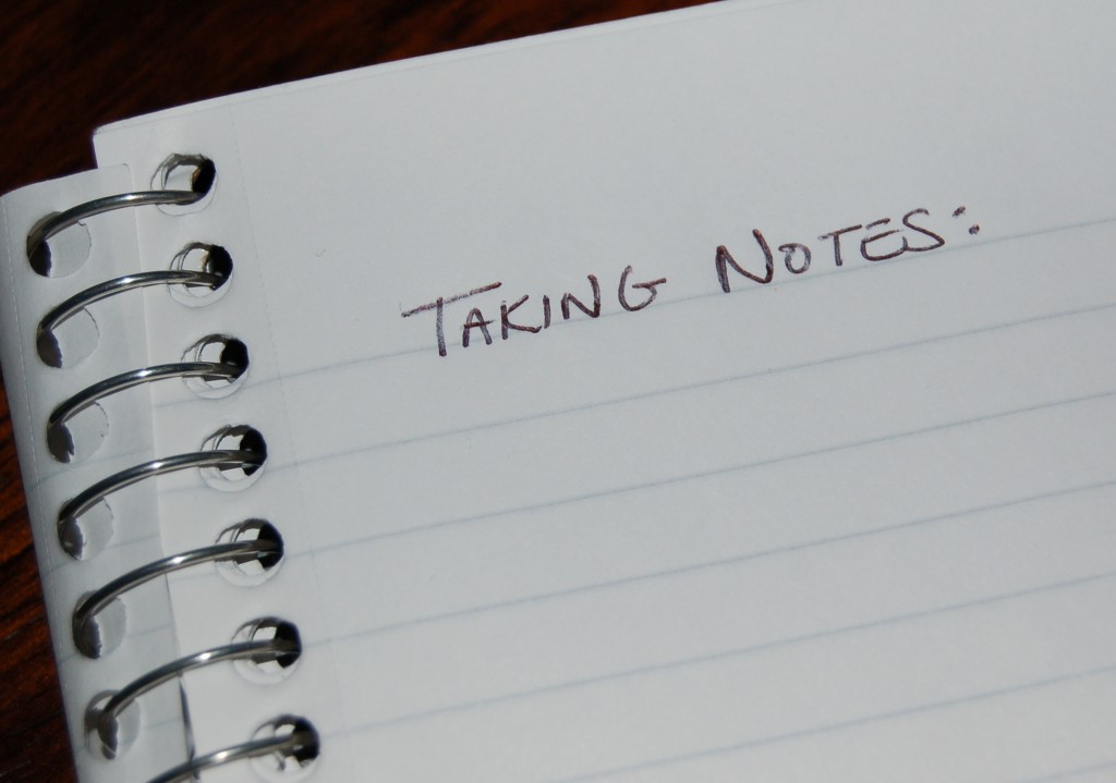 How to take notes efficiently and quickly