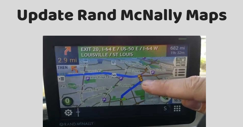 How to Manually Update Rand McNally Maps?